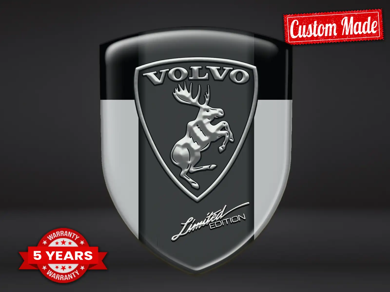 Volvo Pegatinas Calcomanía Auto Resistentes Alta Calidad 